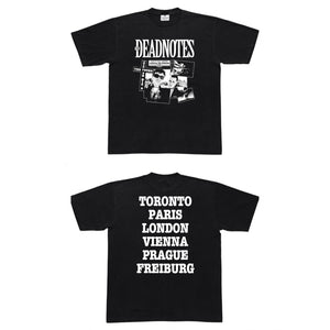 ***pre-order*** THE DEADNOTES: SHIRT 'I'M STILL TOO YOUNG TO DIE ROCK 'N' ROLL SAVIOUR CANADA/UK/EUROPE 2025'