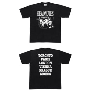 ***pre-order*** THE DEADNOTES: SHIRT 'I'M STILL TOO YOUNG TO DIE ROCK 'N' ROLL SAVIOUR CANADA/UK/EUROPE 2025'