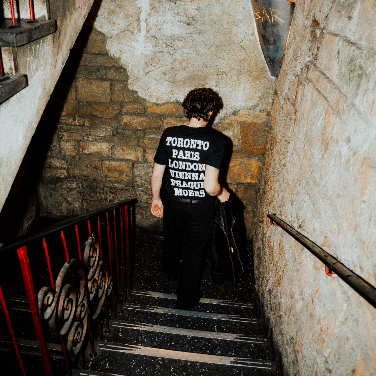 THE DEADNOTES: SHIRT 'I'M STILL TOO YOUNG TO DIE ROCK 'N' ROLL SAVIOUR CANADA/UK/EUROPE 2025'